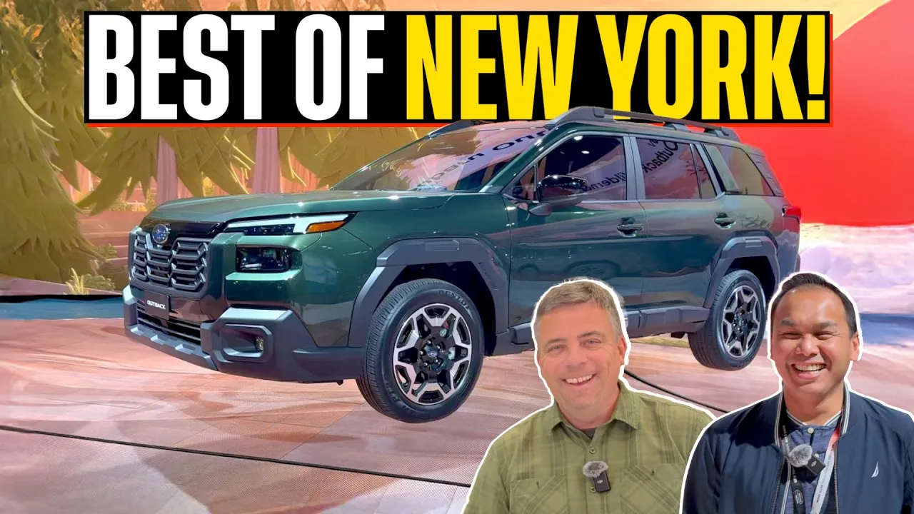 Walkaround: These Are The BEST (and WORST) Cars At The 2025 New York Auto Show!