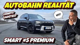 Smart #5 Premium Reale Reichweite & Ladezeit im Wintertest. #ev #automobile