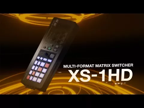 Product video thumbnail for Roland XS-1HD Multi-Format A/V Matrix Switcher