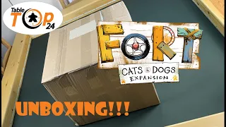 Fort: Cats and Dogs Expansion Unboxing - Tabletop24