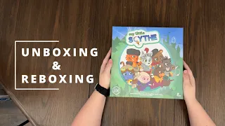 My Little Scythe Board Game - What's in the Box - Unboxing - Reboxing