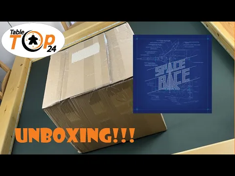 Space Race Unboxing - Tabletop24