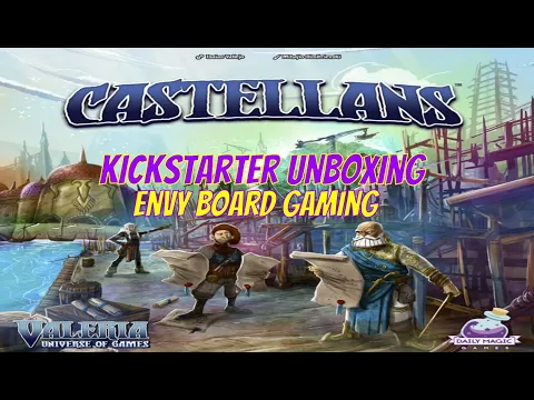 Castellans Kickstarter Unboxing