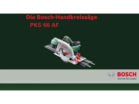 Video zu Bosch PKS 66 AF mit Führungsschiene (0 603 502 000)