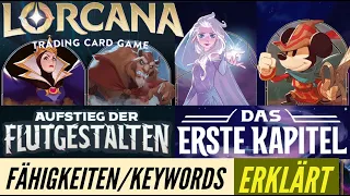 Disney Lorcana Regeln Fähigkeiten Keywords Erklärt - Erste Kapitel + Aufstieg Flutgestalten