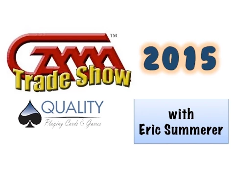 Quality Playing Cards - GAMA 2015