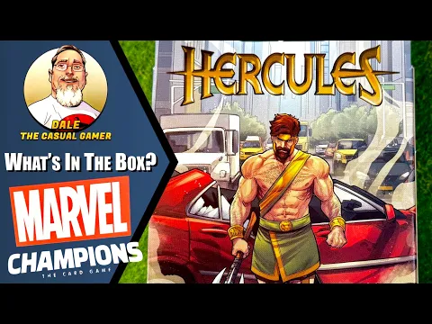 HERCULES Hero Pack Unboxing for MARVEL CHAMPIONS | Fantasy Flight Games