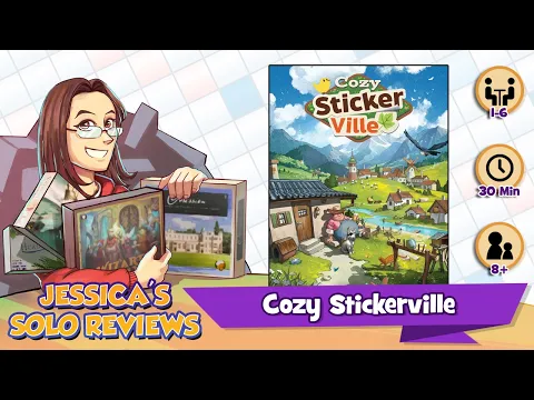 Jessica's Cozy Stickerville Solo Review