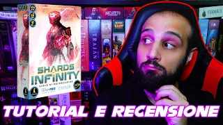 Tutorial e Recensione Shards of Infinity - Un NUOVO DECK BUILDING VELOCE!