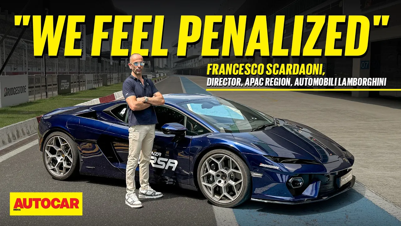 Lamborghini Won't Cut Prices Despite India FTA -  Francesco Scardaoni | Interview | Autocar India
