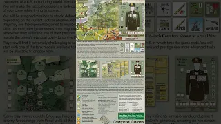 American Tank Ace: 1944-1945 | WW2 Solitaire Wargame | Quick Board Game Review #boardgame