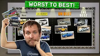 Ranking All of My Cars From Worst to Best!