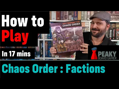 How to play Circadians: Chaos Order 6 Factions - Peaky Boardgamer