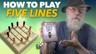 How To Play Five Lines - The ancient Greek race game.