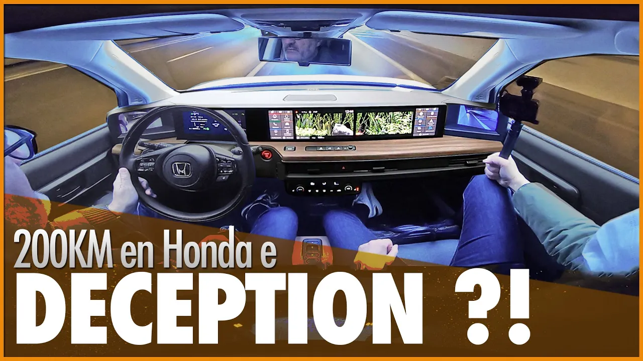 LA NOUVELLE HONDA E NE FAIT PAS L'UNANIMITÉ