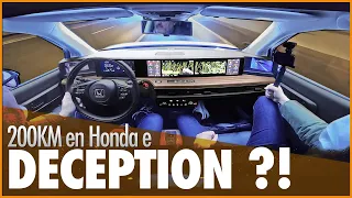 LA NOUVELLE HONDA E NE FAIT PAS L'UNANIMITÉ