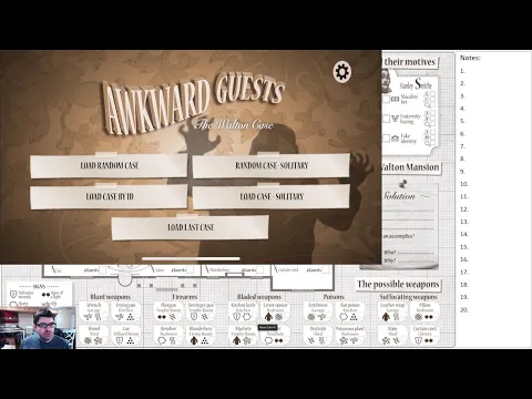 DGA Plays Board Games: Awkward Guests - Solo / Co-Op - Case 029998-B