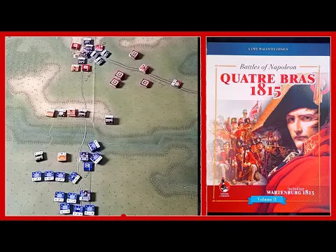 On the Table - Quatre Bras 1815 - Napoleonic Wargame