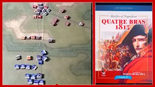 On the Table - Quatre Bras 1815 - Napoleonic Wargame