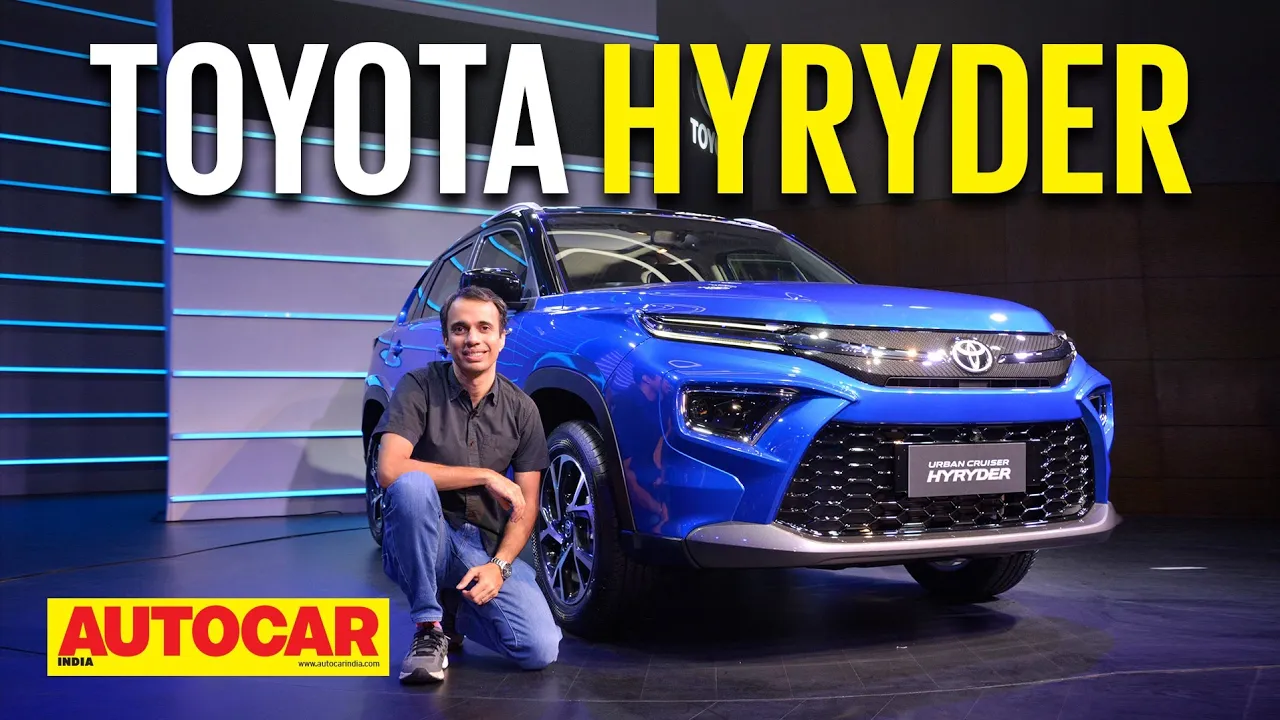 2022 Toyota Hyryder - Hyundai Creta rival is here with strong hybrid & AWD options! | Autocar India