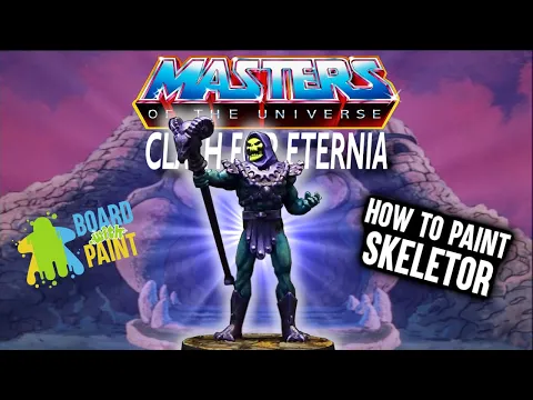 How to Paint SKELETOR- Masters of the Universe: Clash for Eternia
