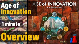 Age of Innovation -1 minute Overview - Peaky Boardgamer