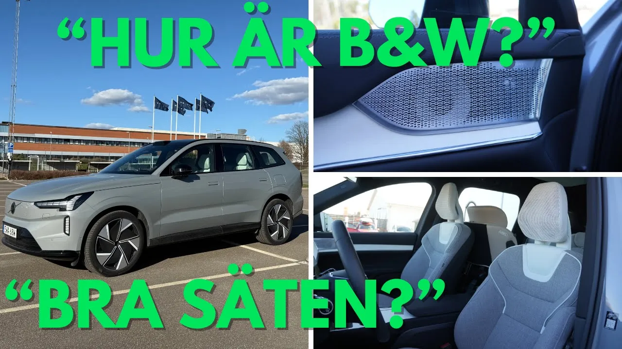 Svarar på era frågor om Volvo EX90 | Elbilsmagasinet