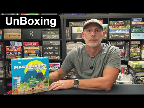 TDG: Machi Koro 2 unboxing with Ray