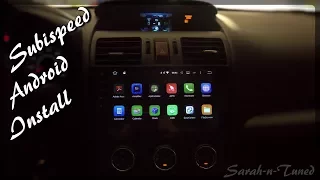Subaru Forester/WRX/STI Android Headunit Install