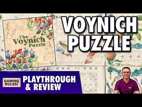 Voynich Puzzle - Playthrough & Review