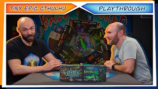 Tiny Epic Cthulhu | PLAYTHROUGH | 2 Player | Chaos Ensues