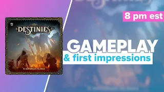 Destinies The Nature of the Beast Gameplay & First Impressions