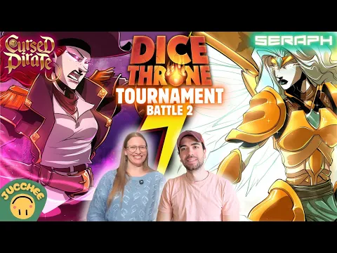 Dice Throne TOURNAMENT | Cursed Pirate vs Seraph [Battle 2] | Playthrough