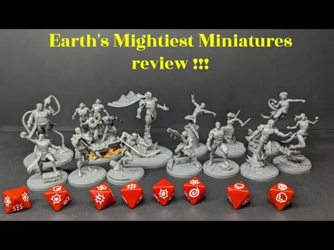 Marvel Crisis Protocol Earth's Mightiest miniature review