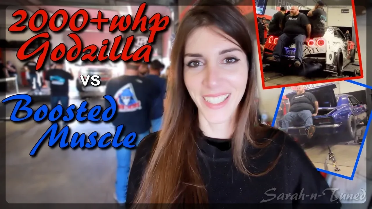 2000whp GTR vs Big Turbo Muscle on the Dyno! // Vlog Series 031