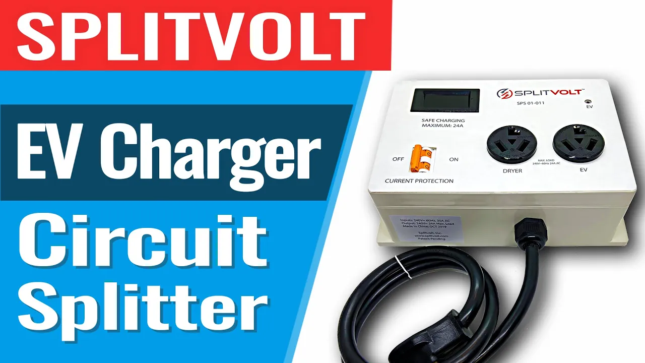 SplitVolt Circuit Splitter For Electric Vehicle Charging