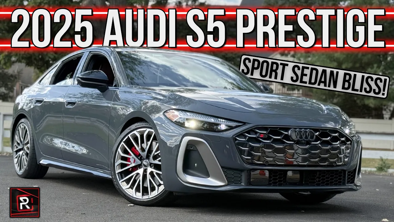 The 2025 Audi S5 Prestige Is A Well Balanced Sporty Turbo V6 AWD 4-Door Sports Sedan