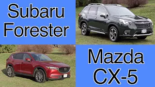 Subaru Forester VS Mazda CX-5 comparison