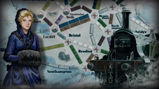 Ticket to Ride Board Game Atmosphere Music (United Kingdom Theme with Ambient Sound)