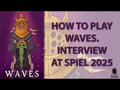 Waves - How to play interview at Spiel 2025