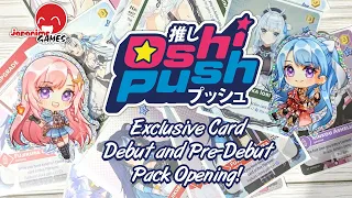 [Oshi Push] Exclusive Card Reveal and Pack Opening!! Handcam! (Yuki & Yuna | Twin Vtubers)