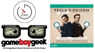 Tesla Vs Edison: Duel (Allegro 2-min) Review with the Game Boy Geek