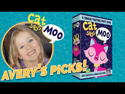 Cat Says Moo from Wacky Wizard Games is a Real Tongue-Twister with Avery /// Avery's Picks Reviews
