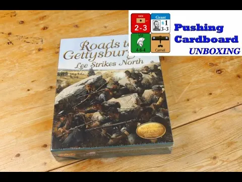 Roads to Gettysberg II Unboxing