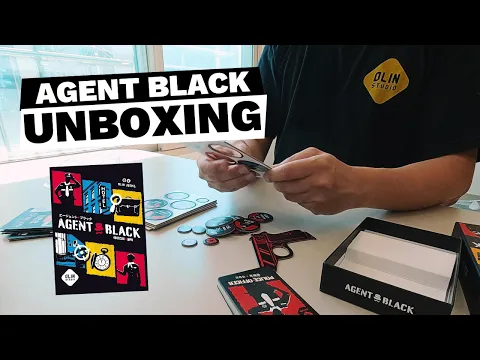 Agent Black Unboxing