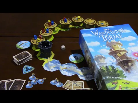 Jeremy Reviews It...  - The Wandering Tower (Die wandelnden Türme) Board Game Review