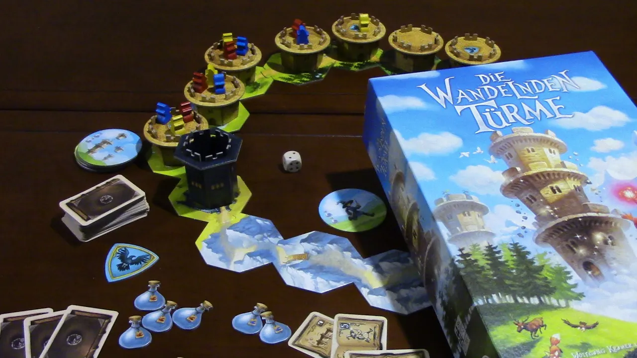 Jeremy Reviews It... - The Wandering Tower (Die wandelnden Türme) Board Game Review