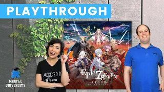 Epic Seven Arise Board Game - One Round Playthrough