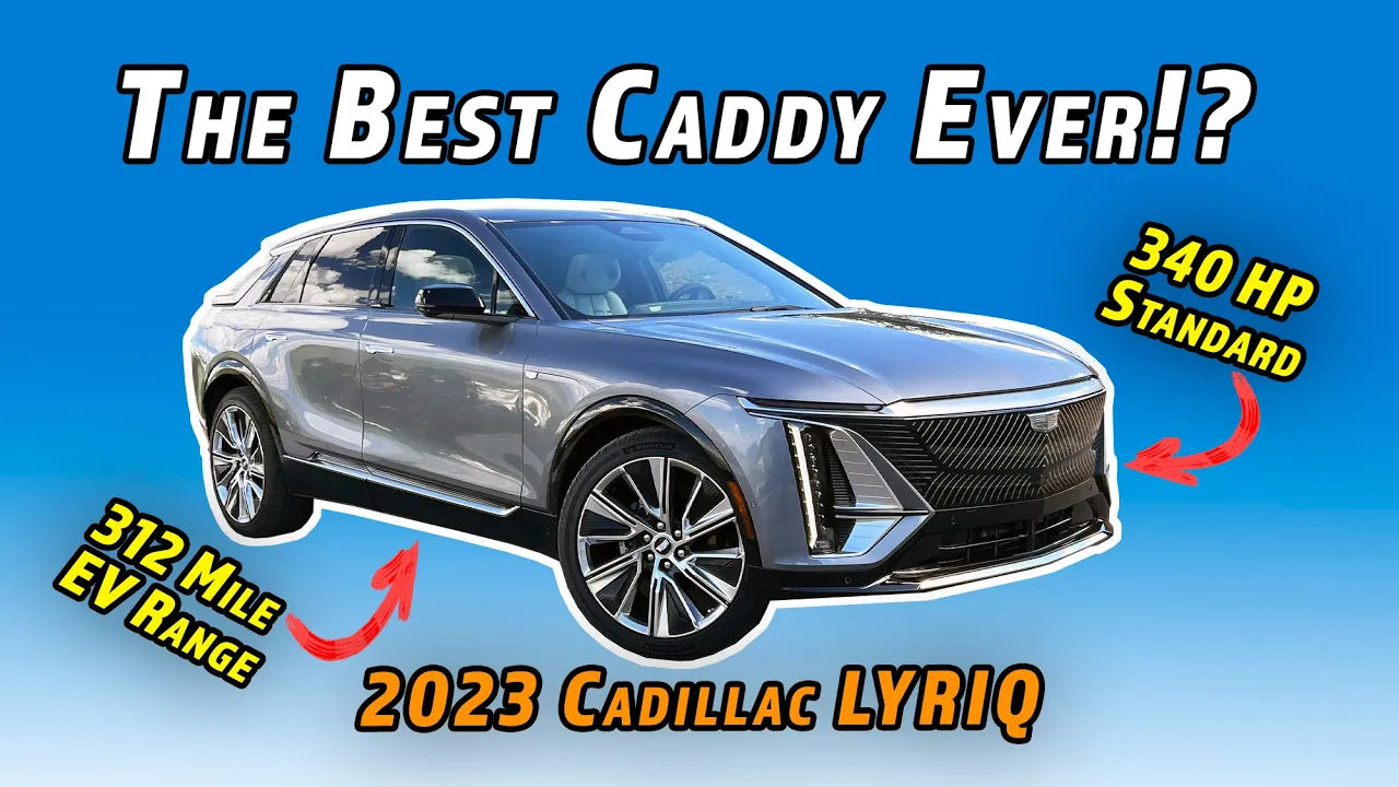 The Re-Birth Of Cadillac Is All Electric  | 2023 Cadillac Lyriq First Drive