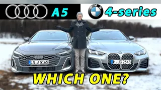 BMW 4 Series Gran Coupé vs Audi A5 Sportback comparison REVIEW